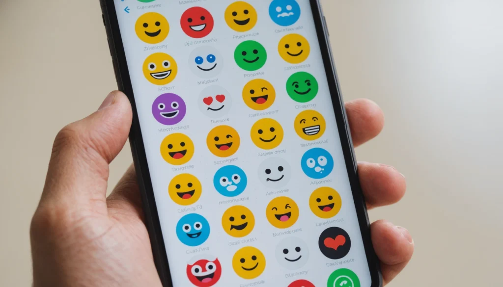 Meilleurs smileys pour messagerie instantanée